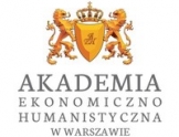 Logo Akademii Ekonomiczno - Humanistycznej w Warszawie