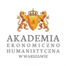 Logo Akademii Ekonomiczno - Humanistycznej w Warszawie