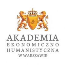 Logo Akademii Ekonomiczno - Humanistycznej w Warszawie